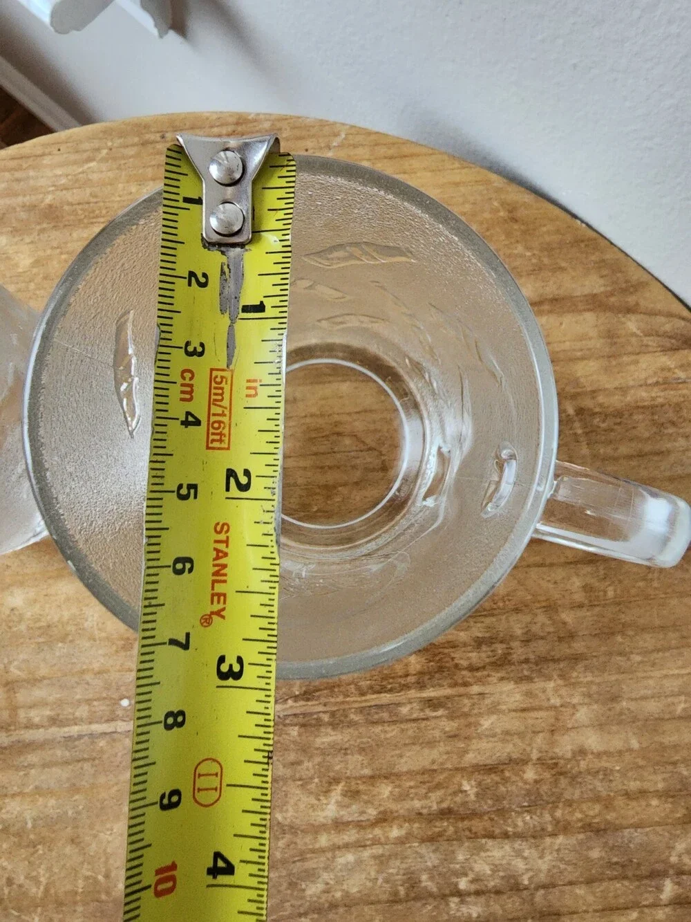 Vintage Clear Coca-Cola Bottle Fying Print Pebble Textured Glass Tumbler & Mug